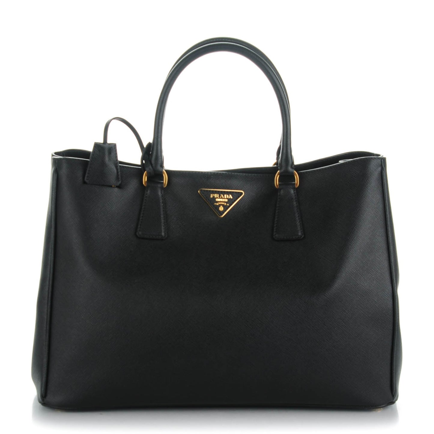 Saffiano Lux Large Tote Nero Black