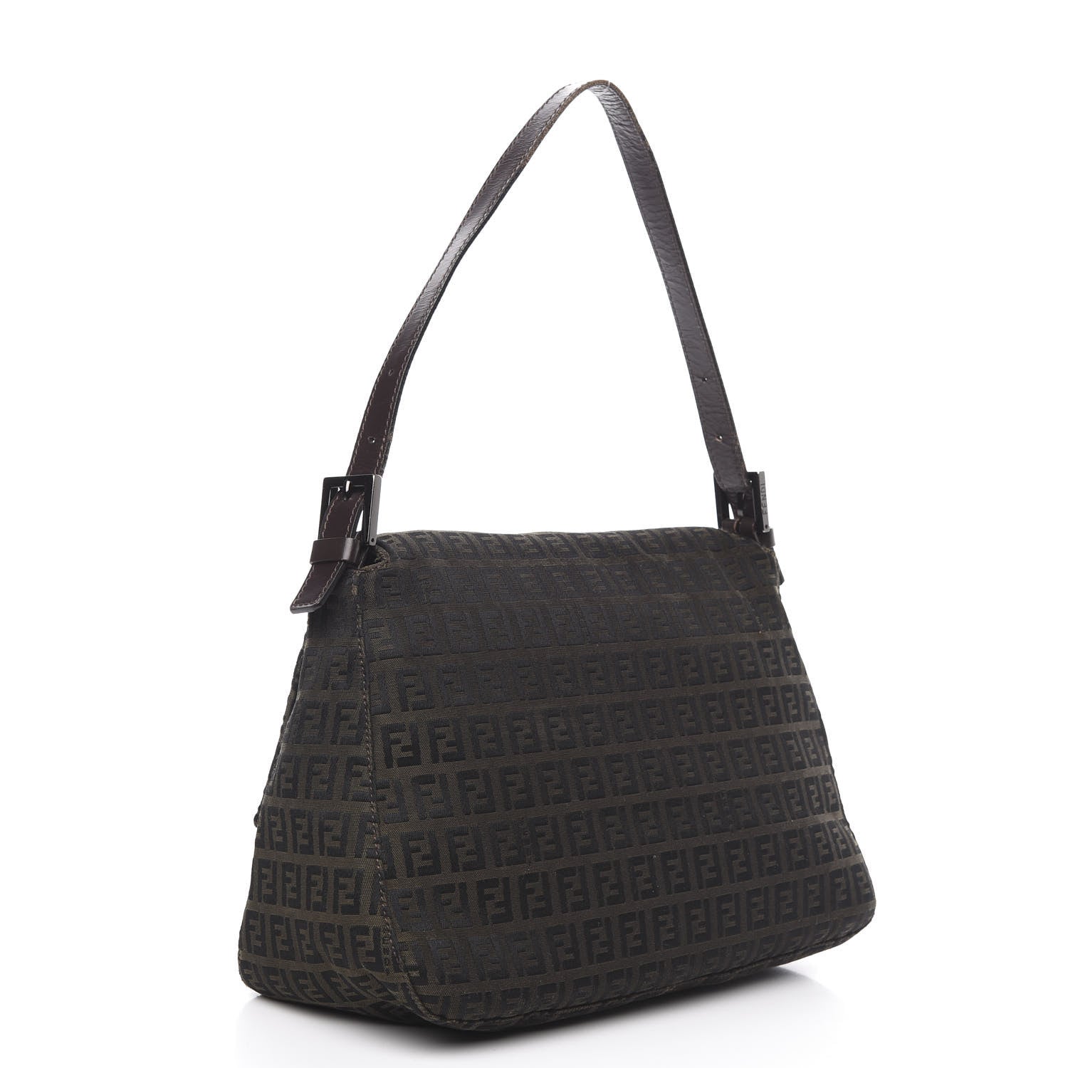 Fendi Zucchino Mama Baguette Brown 3 of 12