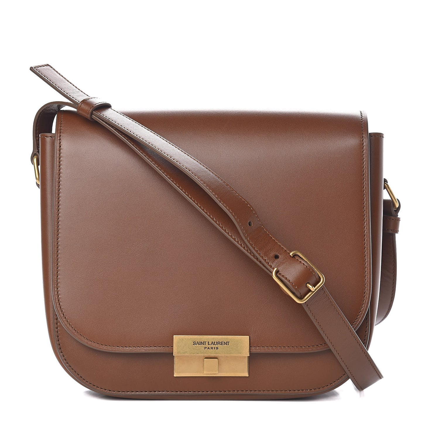 Calfskin Betty Messenger Deep Moka