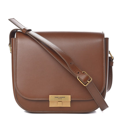 Saint Laurent Calfskin Betty Messenger Deep Moka 2 of 14