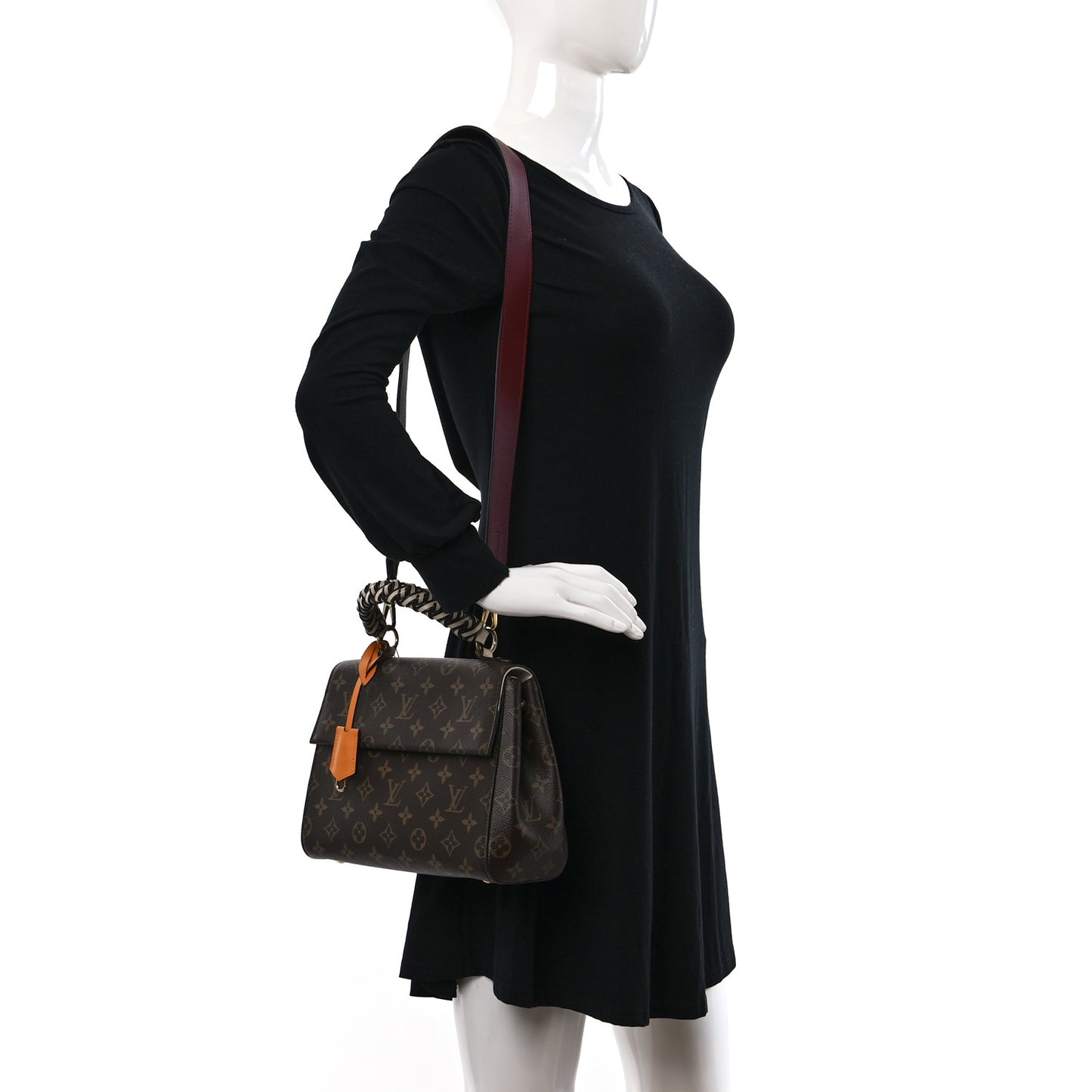 Monogram Braided Cluny BB Multicolor