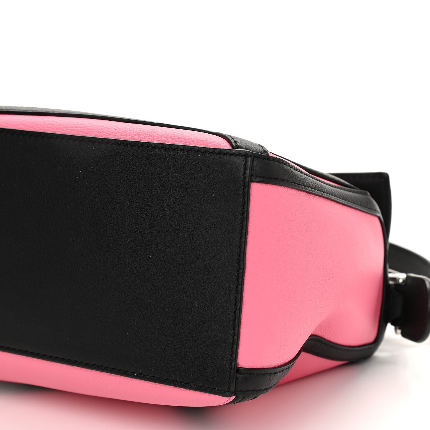 Loewe Calfskin Small Graphic Puzzle Bag Raspberry Wild Rose 10 of 10