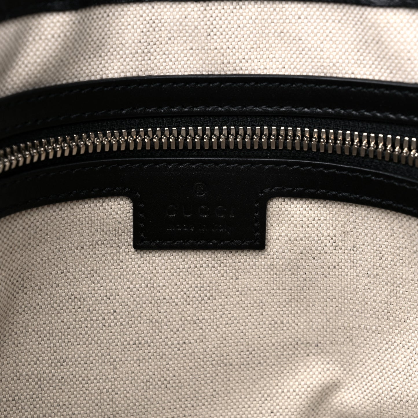 Calfskin GG Tennis Embossed Medium Wristlet Messenger Bag Black