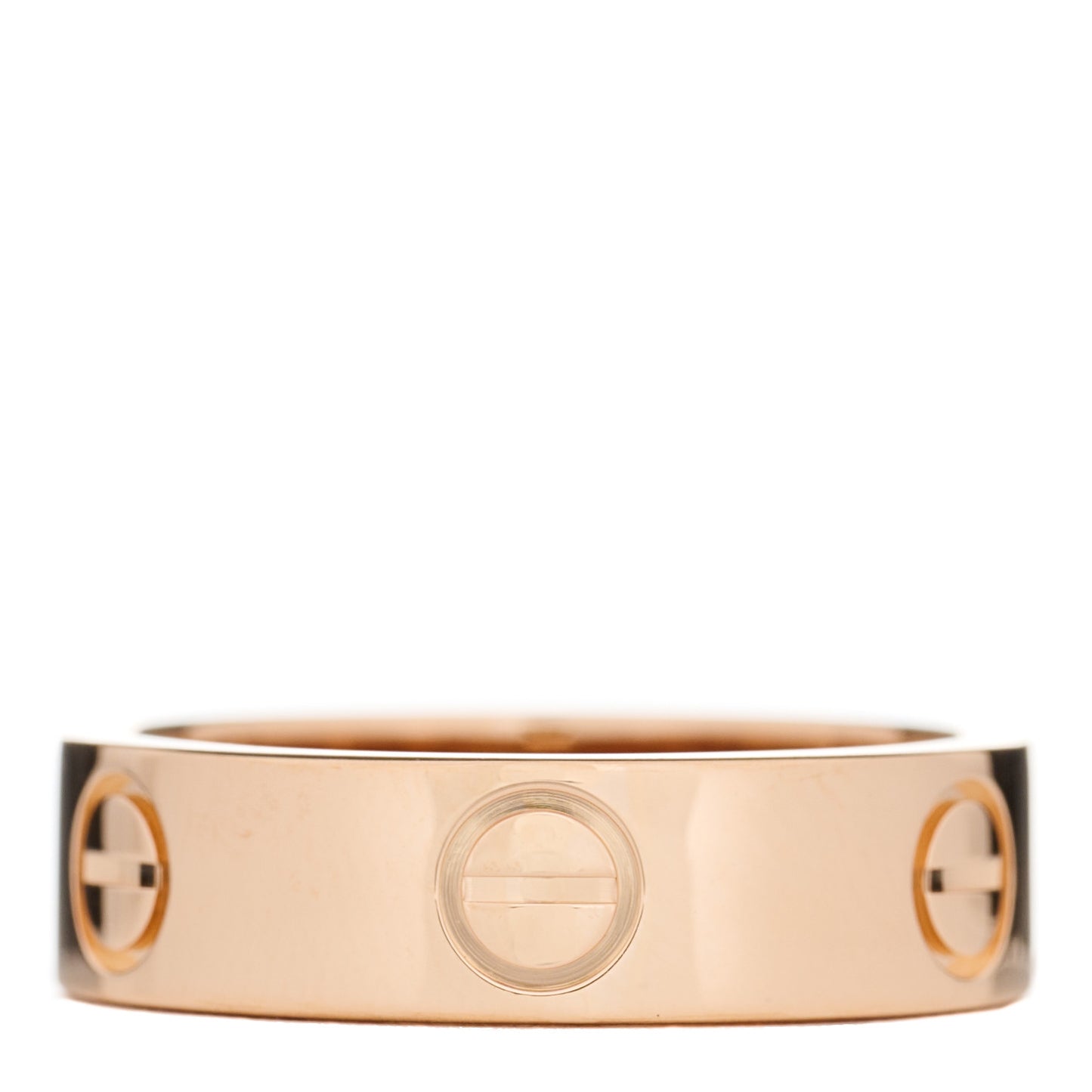 18K Pink Gold 5.5mm LOVE Ring 53 6.5