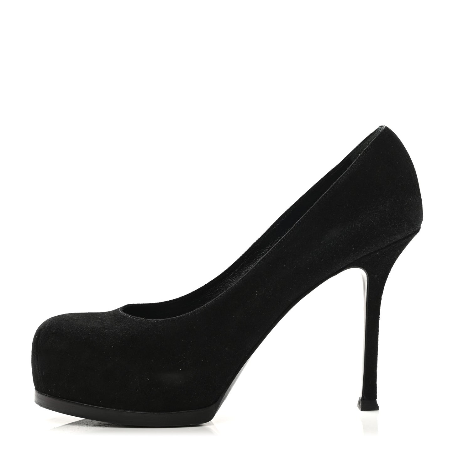 Suede Calfskin Tribtoo 80 Pumps 38 Black