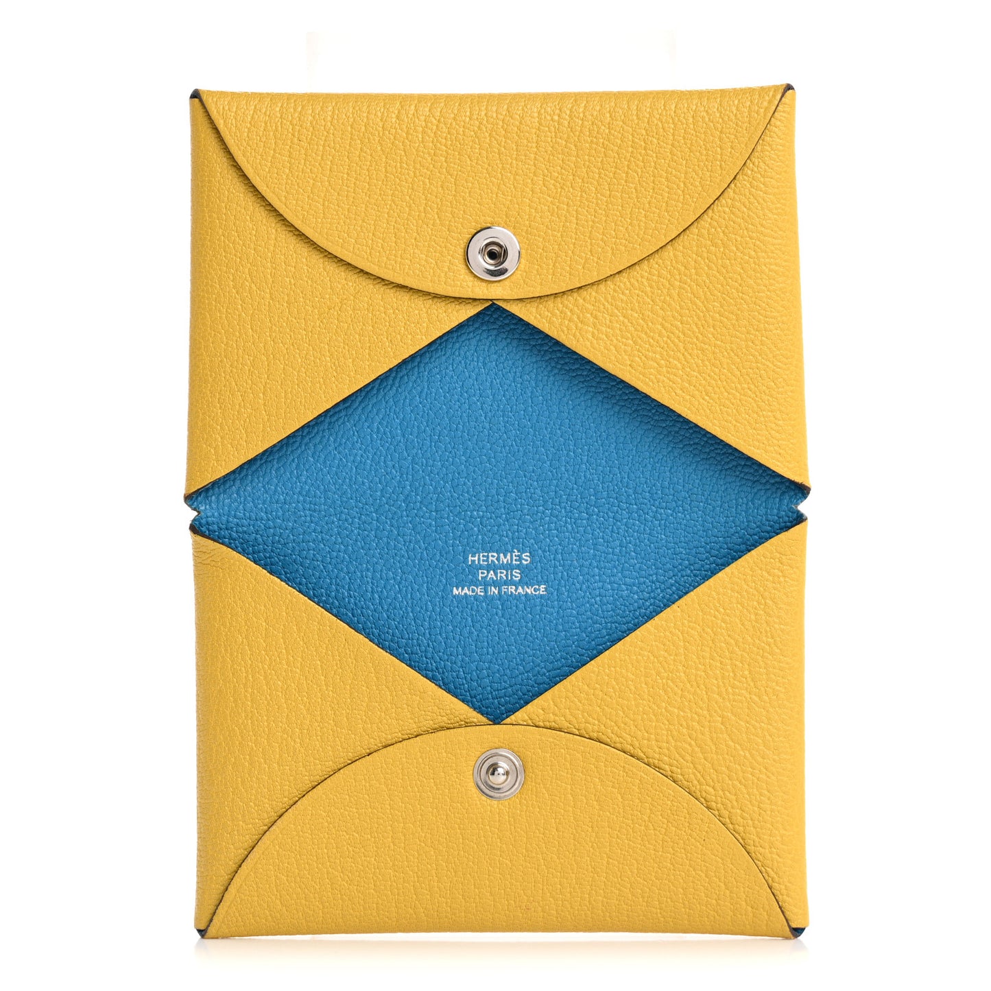 Chevre Mysore Verso Calvi Card Case Sun Bleu Frida