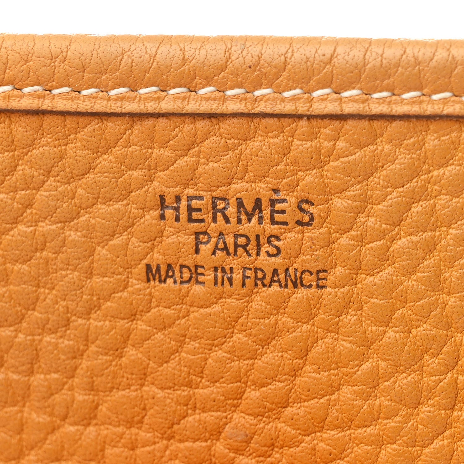 Hermes Togo Evelyne GM Moutarde 6 of 11