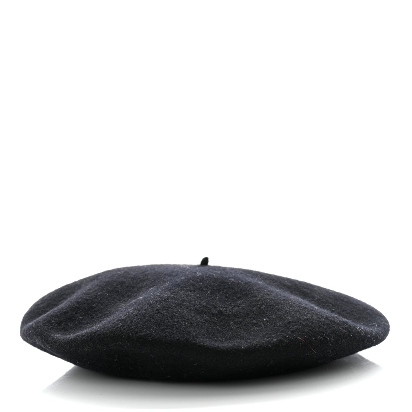 Wool Beret Hat M Black
