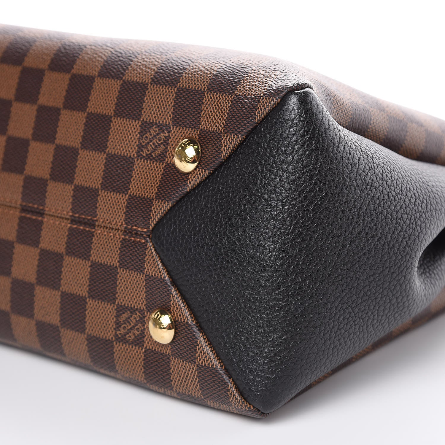 Louis Vuitton Damier Ebene Cuir Taurillon Brittany Black 8 of 9