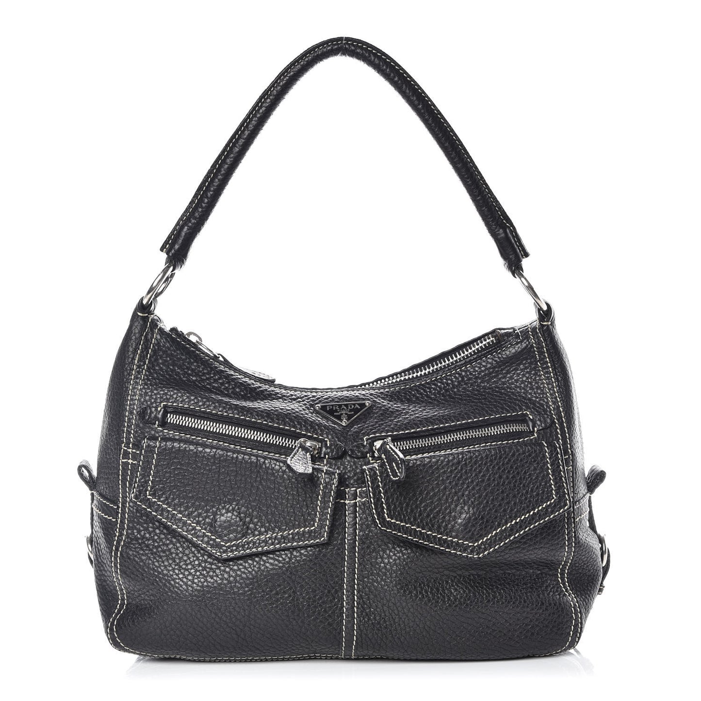 Vitello Daino Hobo Black