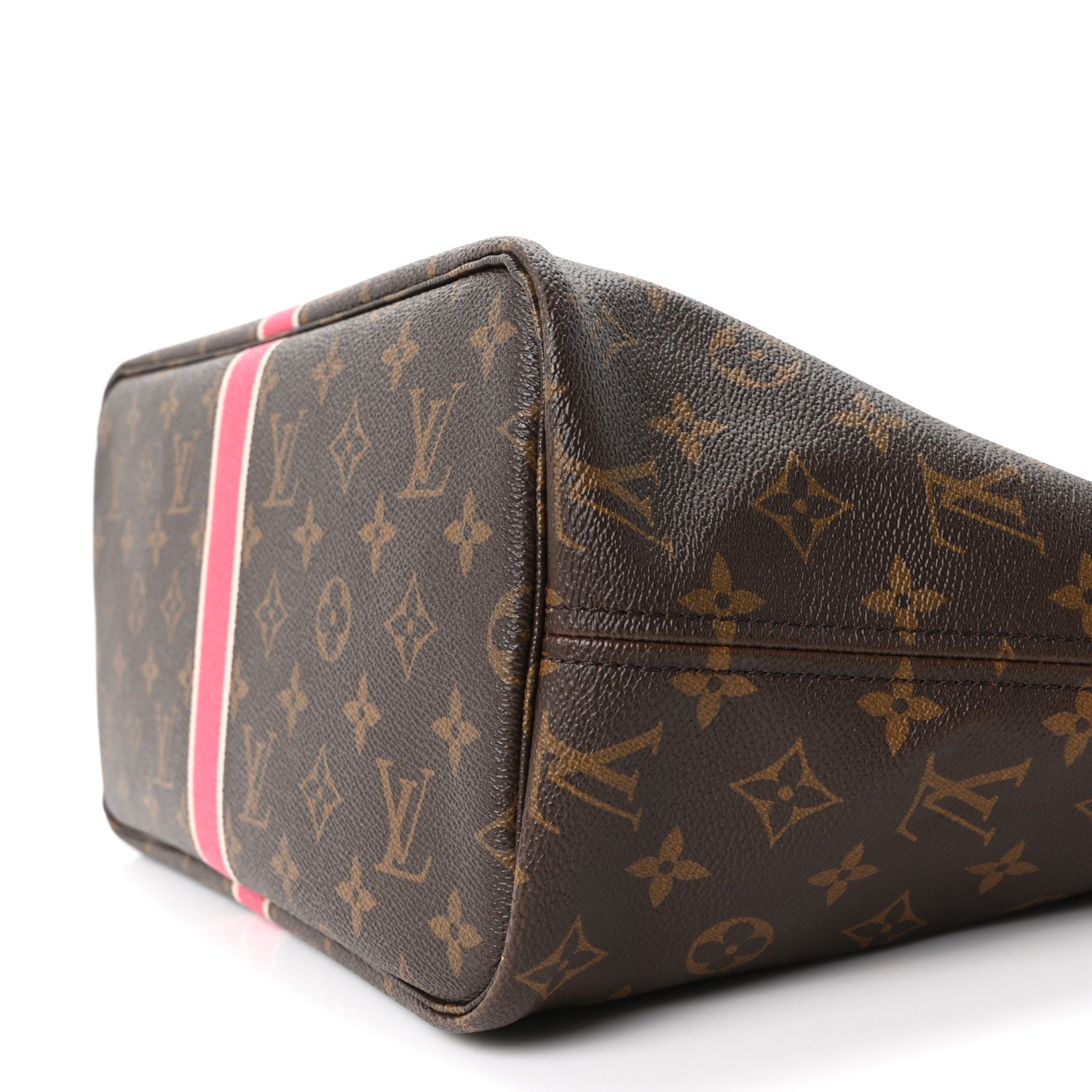 Louis Vuitton Monogram My LV Heritage Neverfull MM Fuchsia White 10 of 10