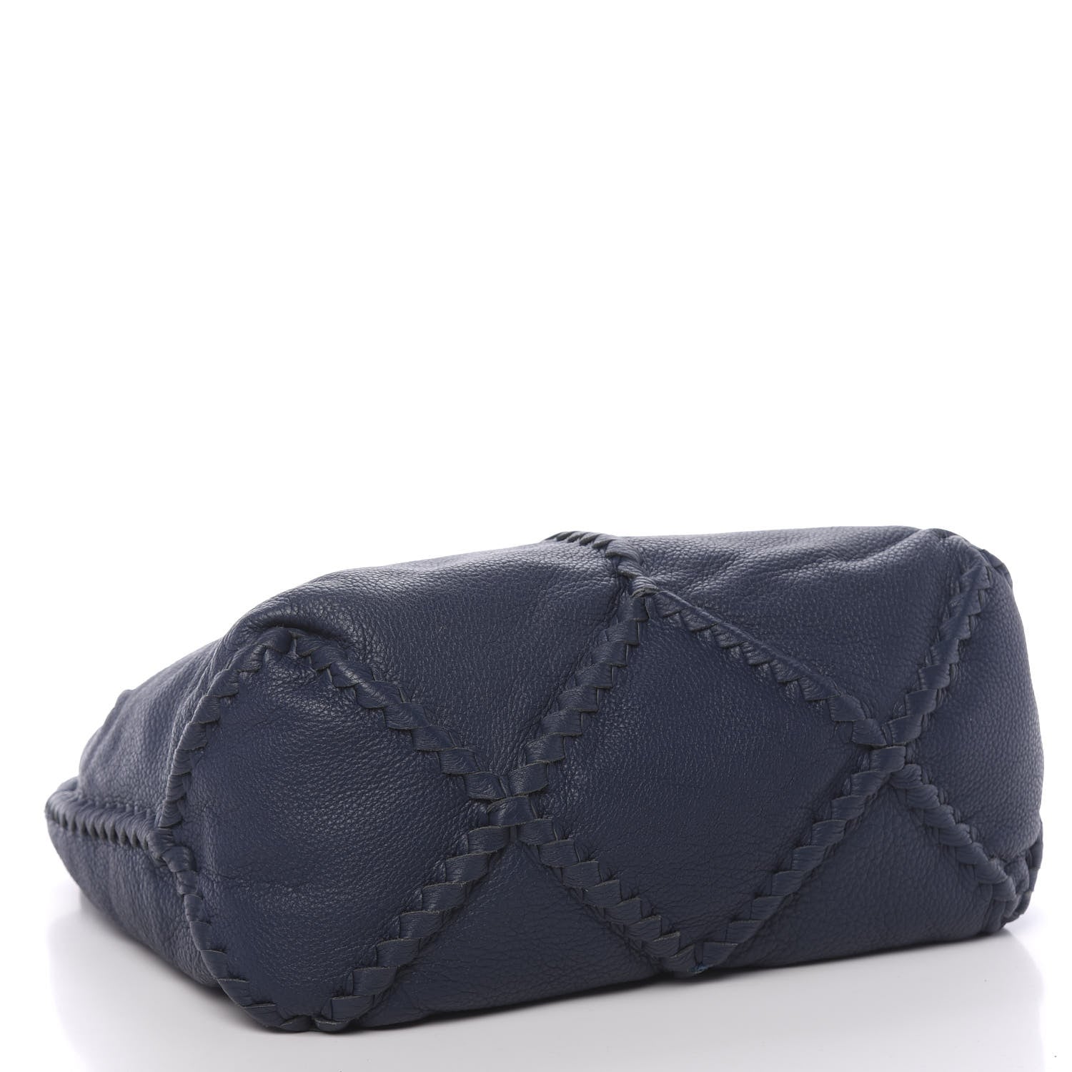 Bottega Veneta Washed Cervo Deerskin Large Hobo Denim 4 of 9