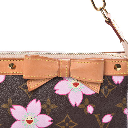 Louis Vuitton Monogram Cherry Blossom Pochette Accessories Brown 8 of 12
