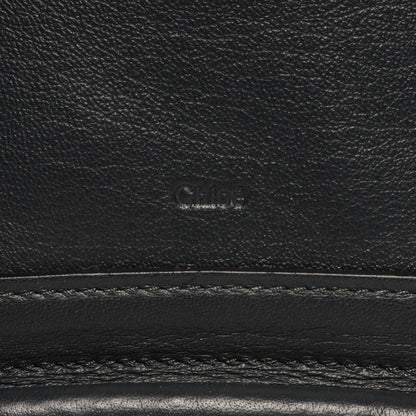 Chloe Leather Medium Military Paraty Navy 9 of 10