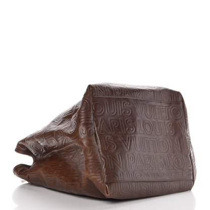 Louis Vuitton Monogram Paris Souple Whisper GM Chocolate 4 of 15