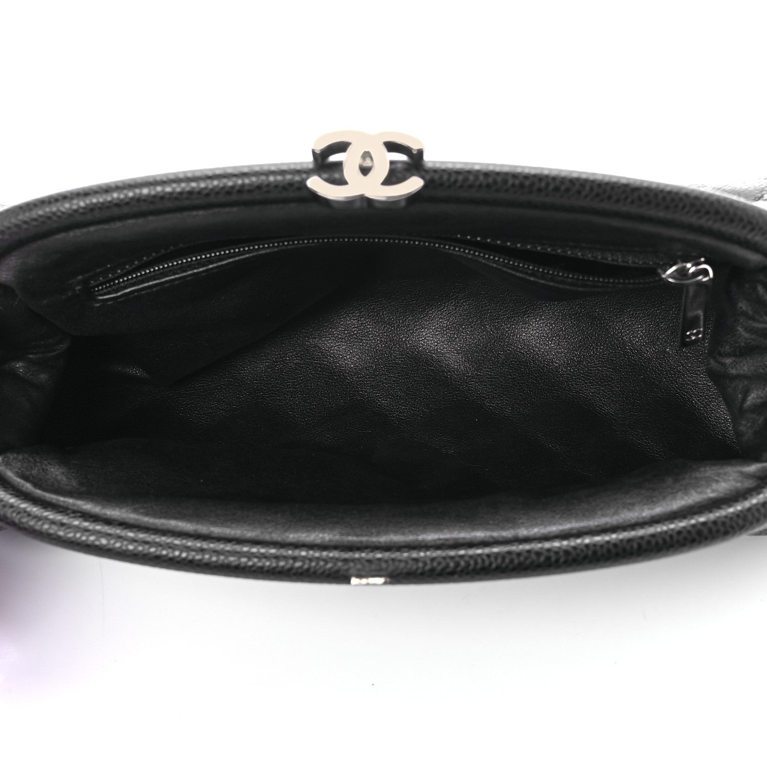 Chanel Caviar Quilted Timeless Clutch Black 5 of 13