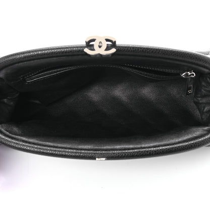 Chanel Caviar Quilted Timeless Clutch Black 5 of 13