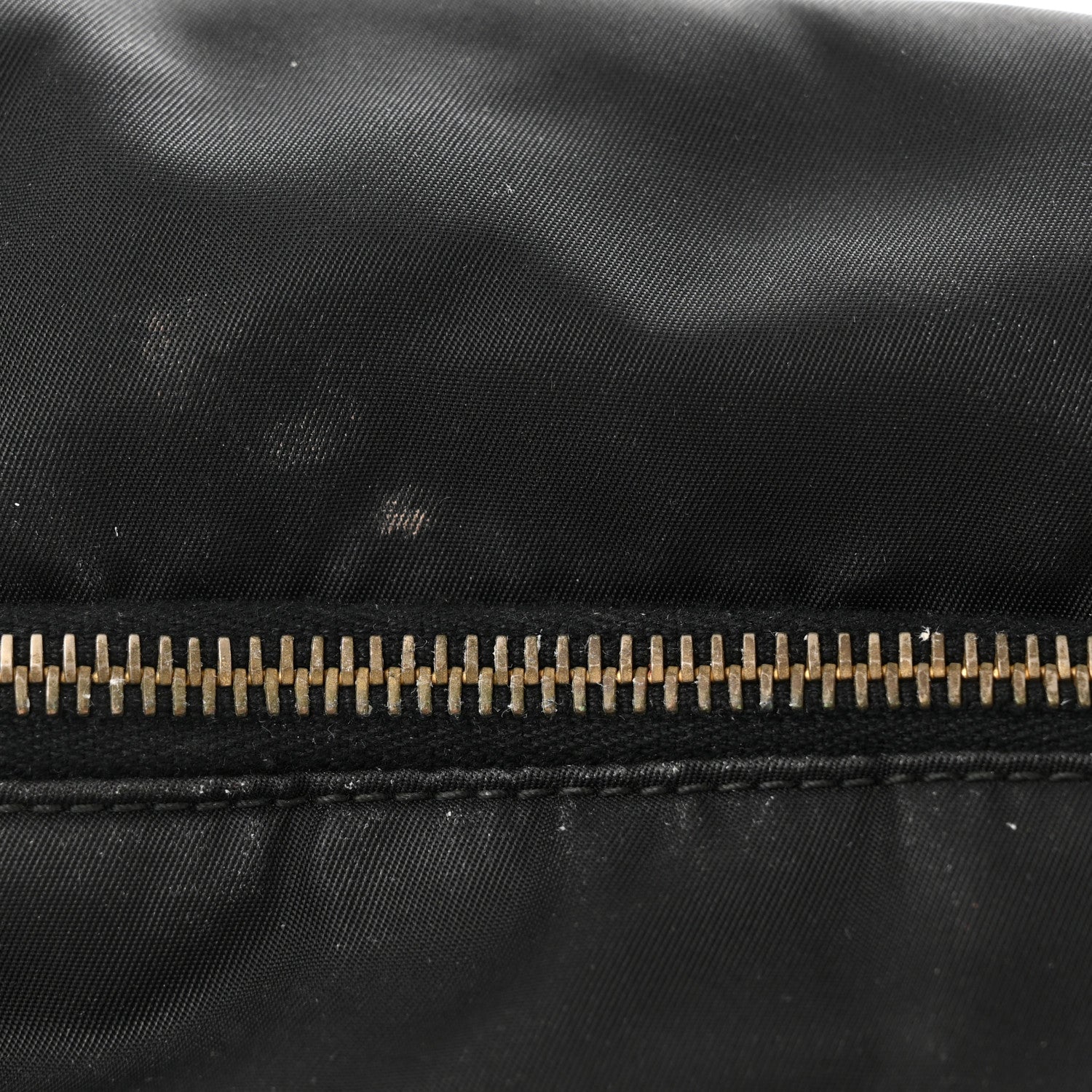 Prada Tessuto Nylon Saffiano Messenger Bag Black 10 of 20