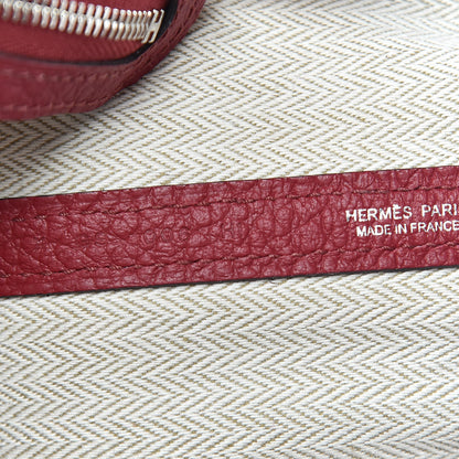 Hermes Vache Country Garden Party 36 MM Rouge Grenat 7 of 10