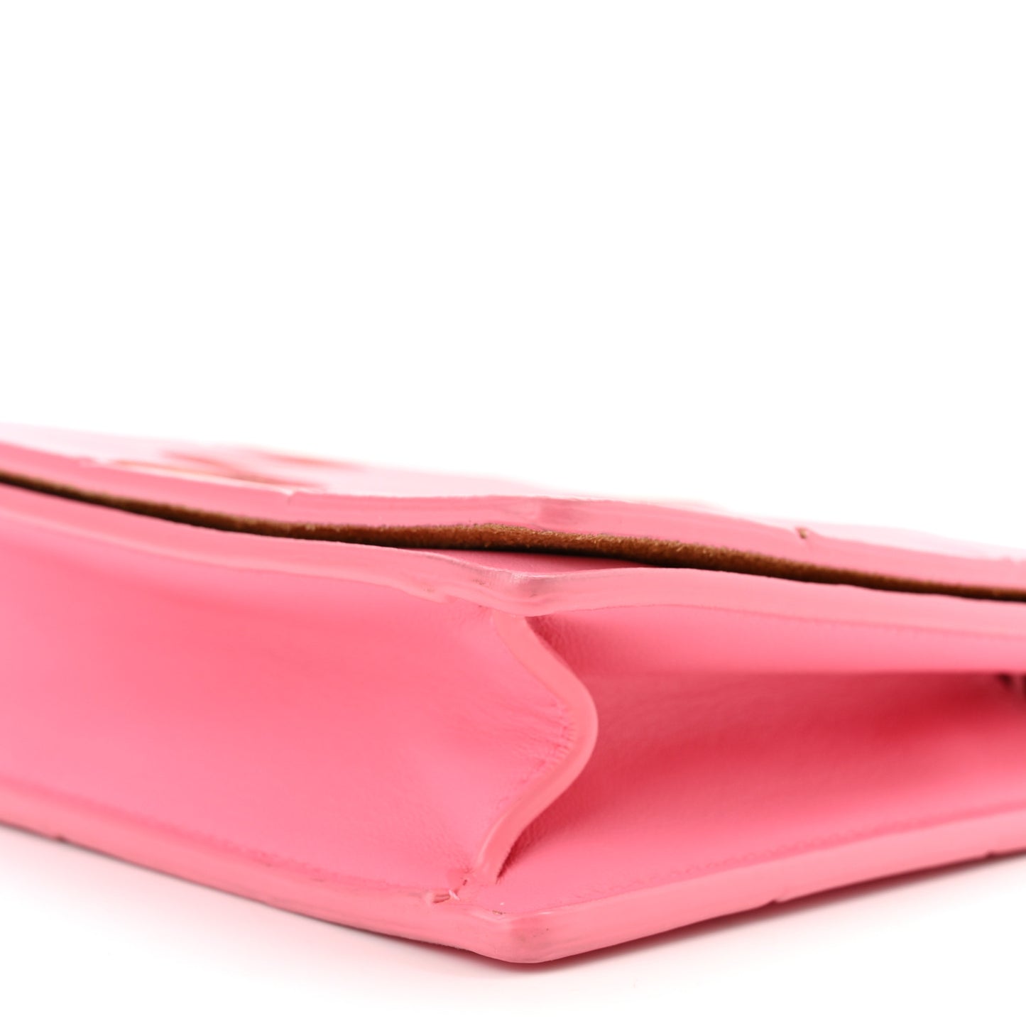 Lambskin Maxi Intrecciato Mini Cassette Crossbody Bag Pink