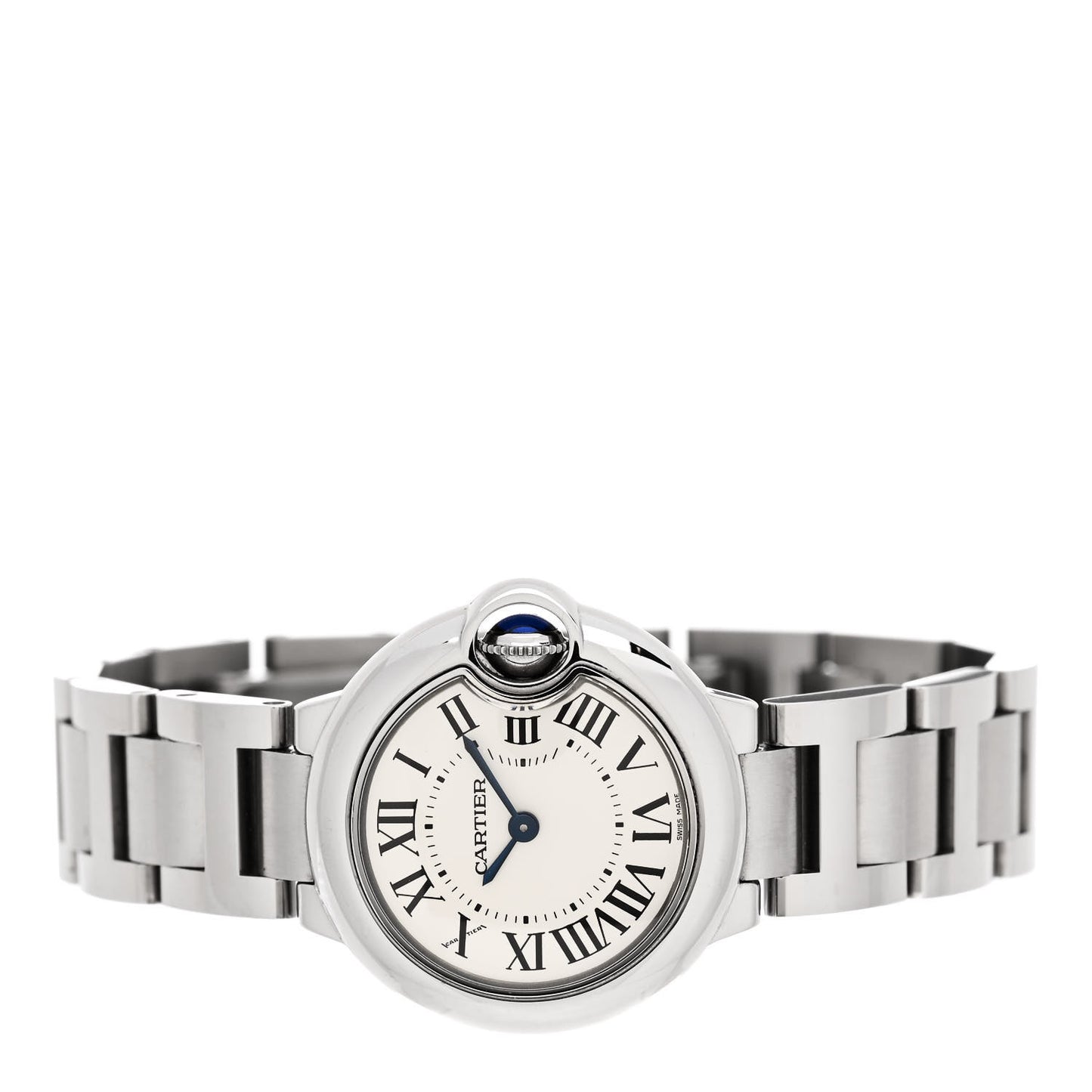 Stainless Steel 28mm Ballon Bleu De Cartier Quartz Watch