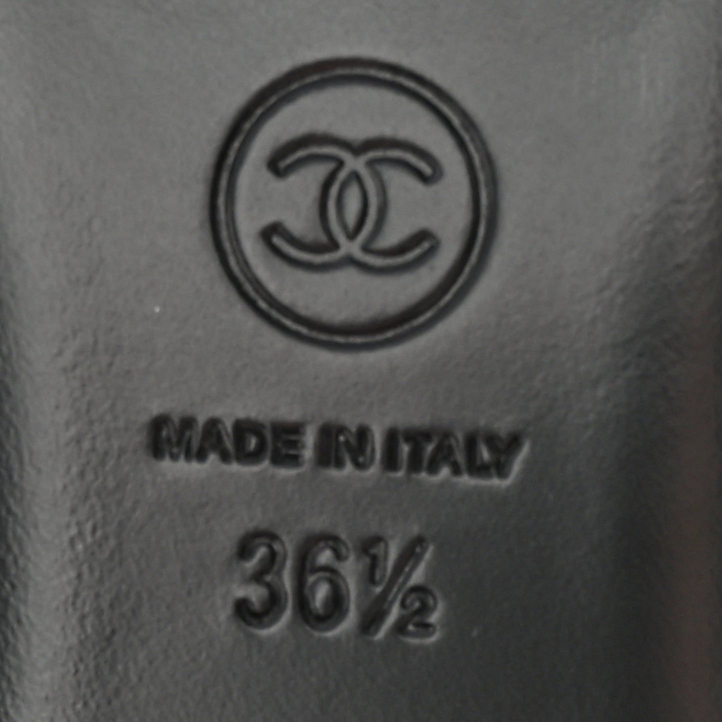 Lambskin CC Braided Chain Loafers 36.5 Bordeaux