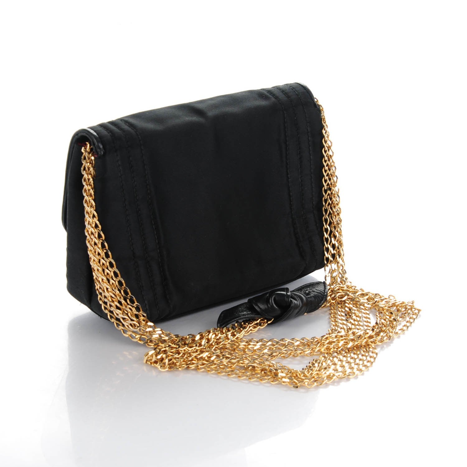 Chanel Nylon Timeless CC Mini Flap Black 3 of 9