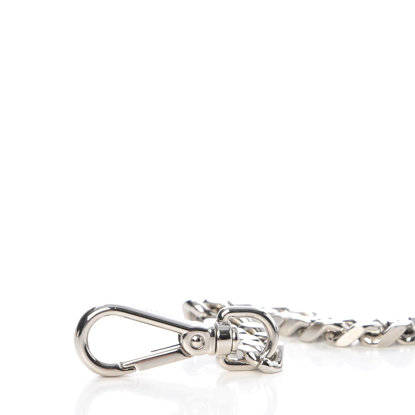 Calfskin Chain Strap You Black