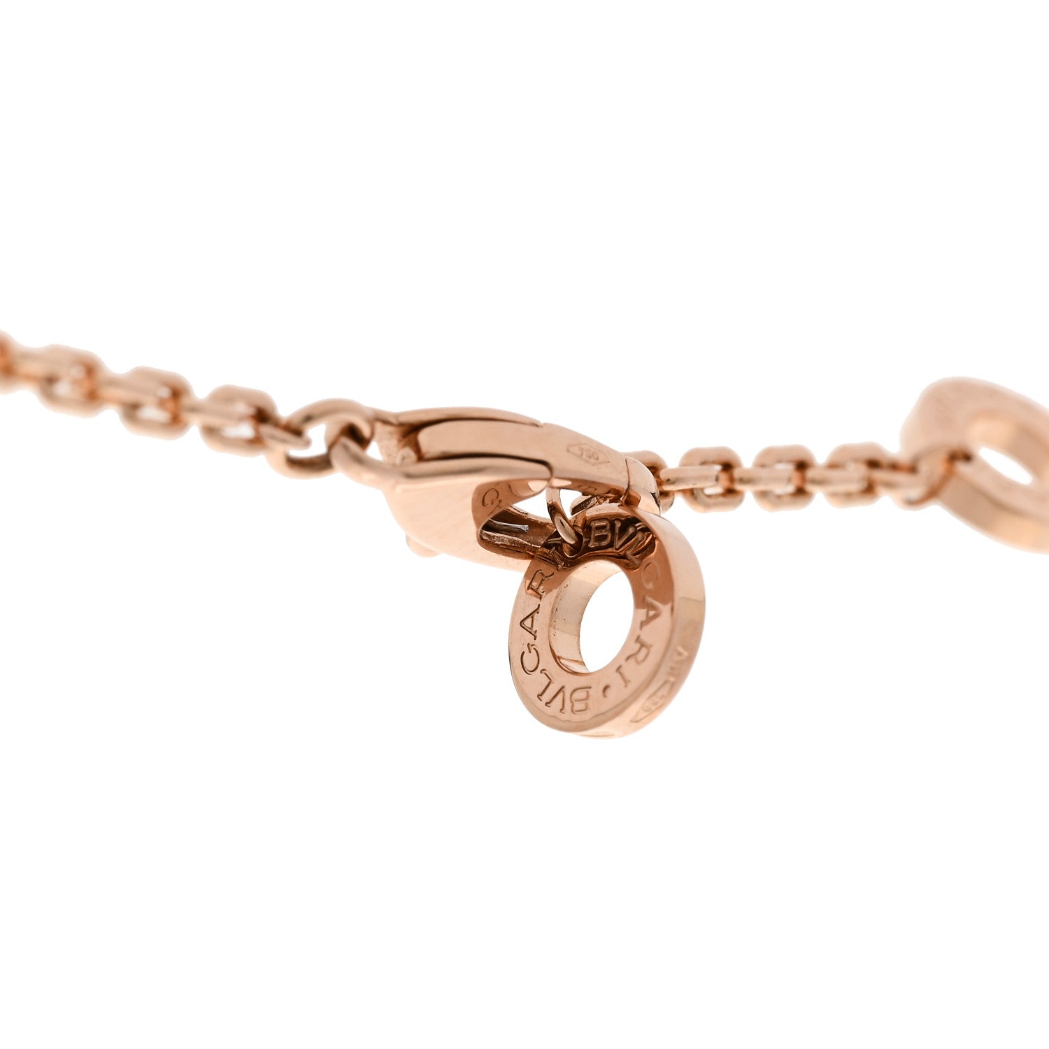 Bulgari 18K Rose Gold Ruby Serpenti Viper Pendant Necklace 4 of 7