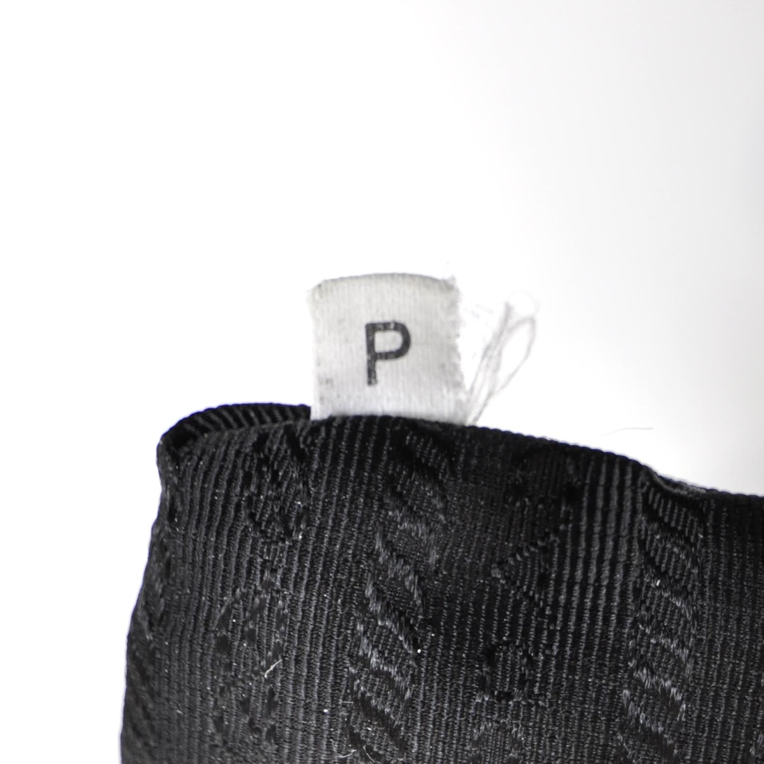 Prada Soft Calf Pleated Hobo Nero Black 9 of 10