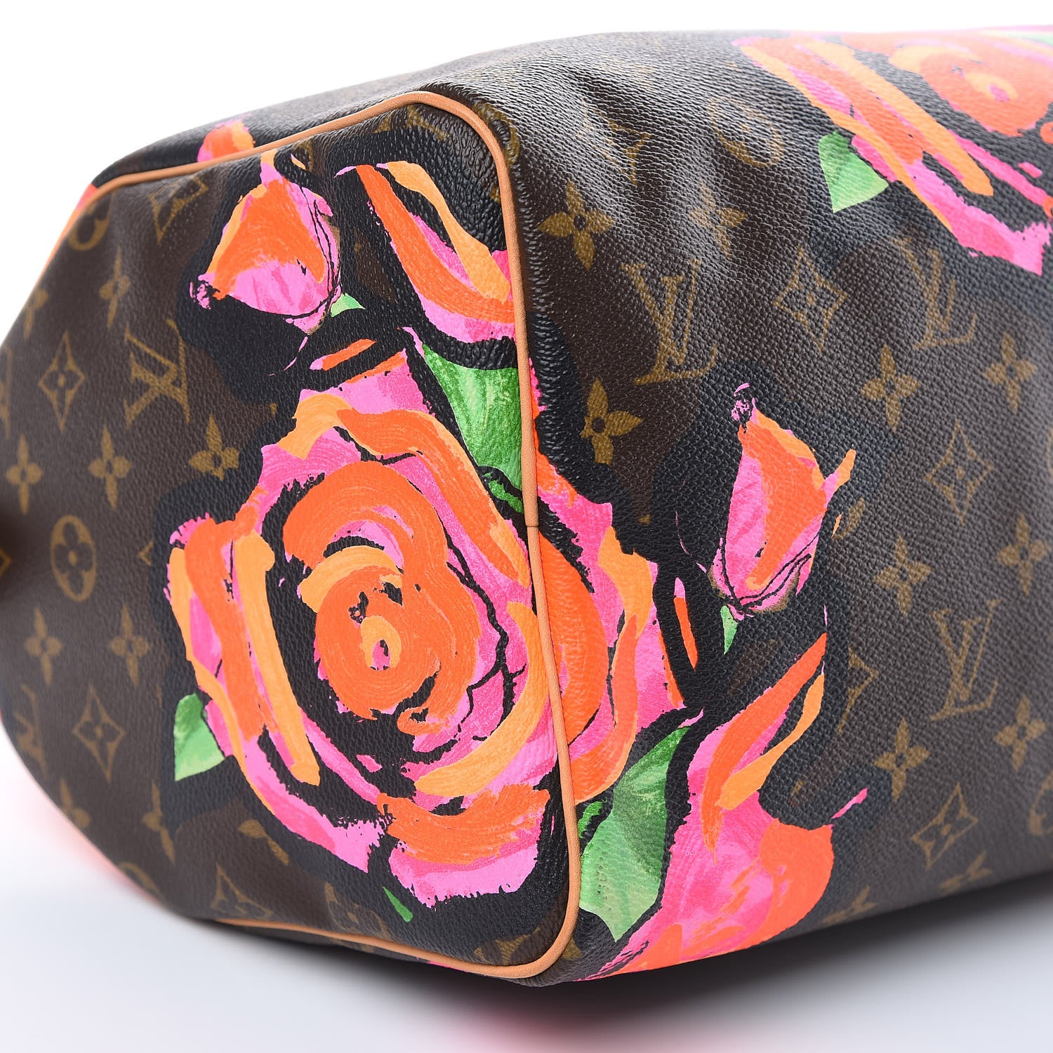 Louis Vuitton Monogram Roses Speedy 30 8 of 12