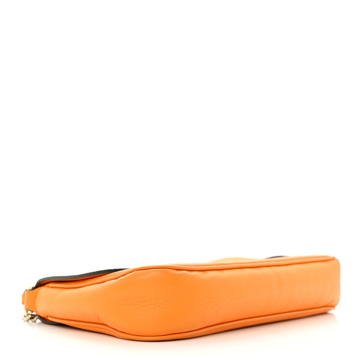 Pebbled Calfskin Medium Soho Flap Crossbody Curcuma