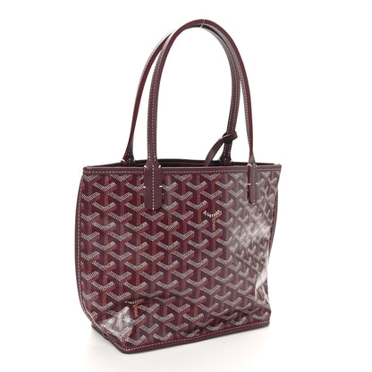 Goyard Goyardine Reversible Mini Anjou Burgundy 6 of 18