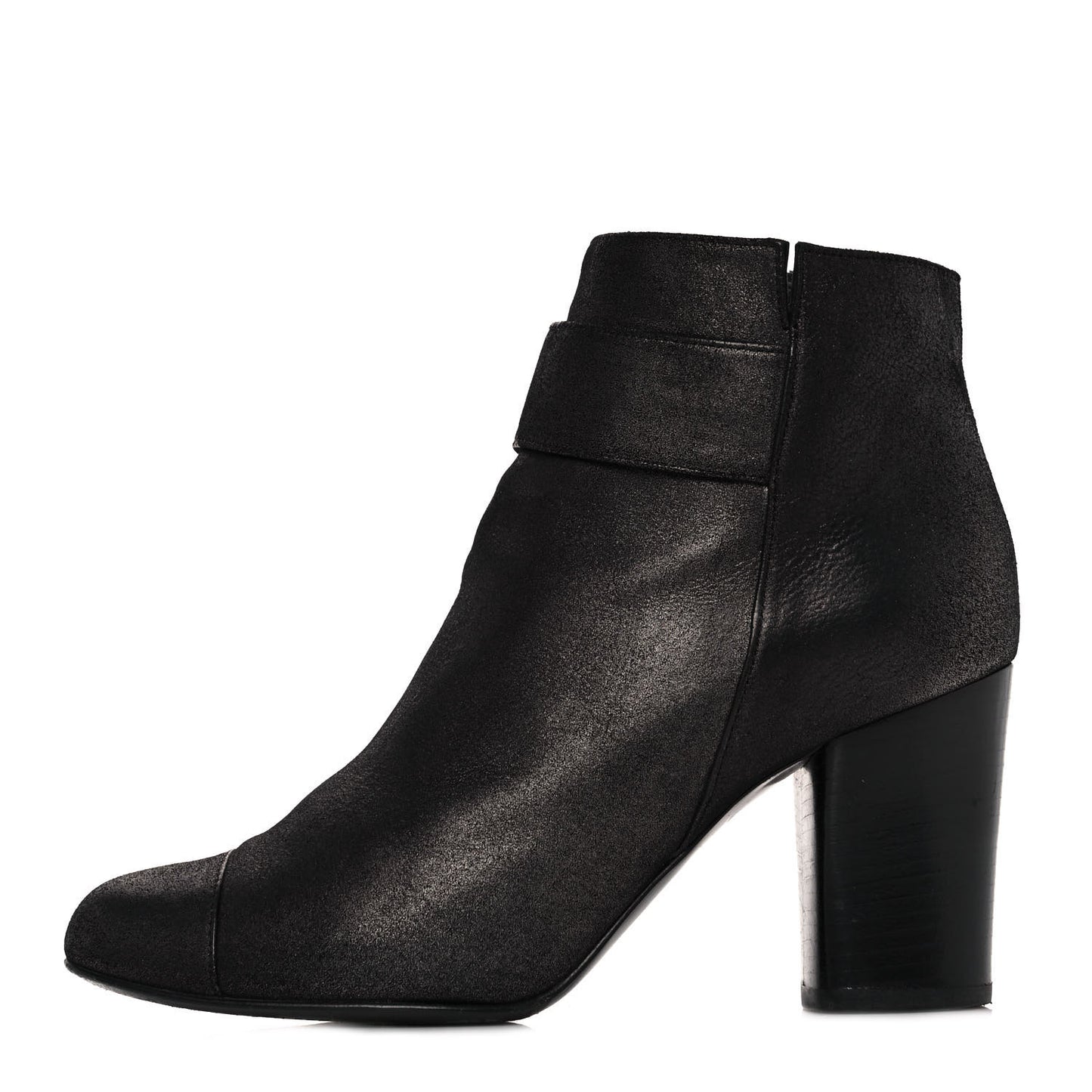 Suede CC Ankle Boots 35.5 Black