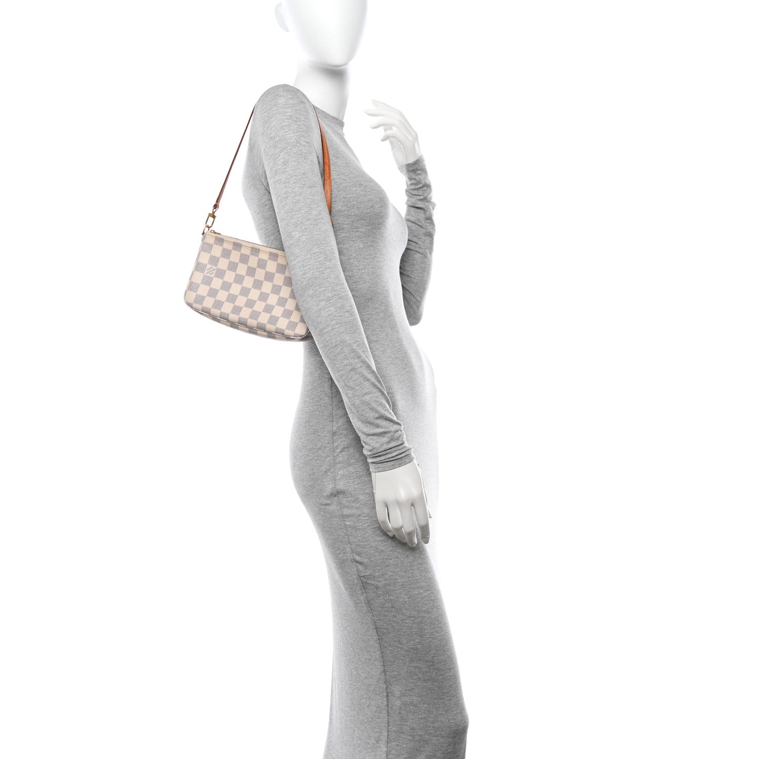Louis Vuitton Damier Azur Pochette Accessories NM 2 of 10