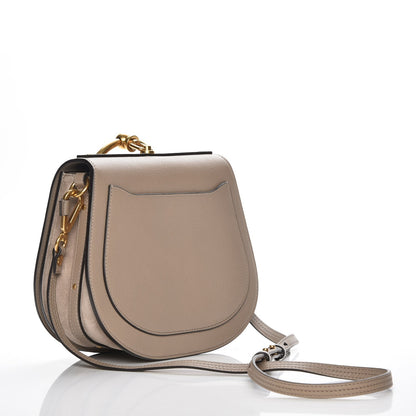 Chloe Calfskin Suede Medium Nile Bracelet Bag Motty Grey 3 of 7