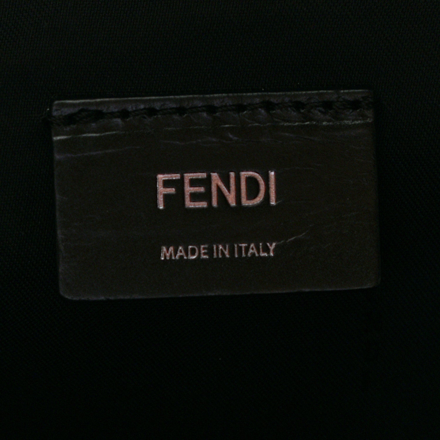 Fendi Nylon Vitello Elite Monster Eyes Rounded Backpack Red White 6 of 13