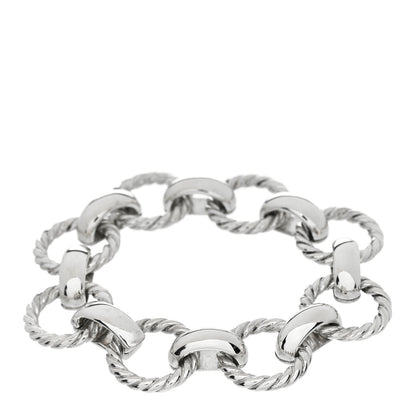 Tiffany Sterling Silver Circle Link Bracelet 2 of 3