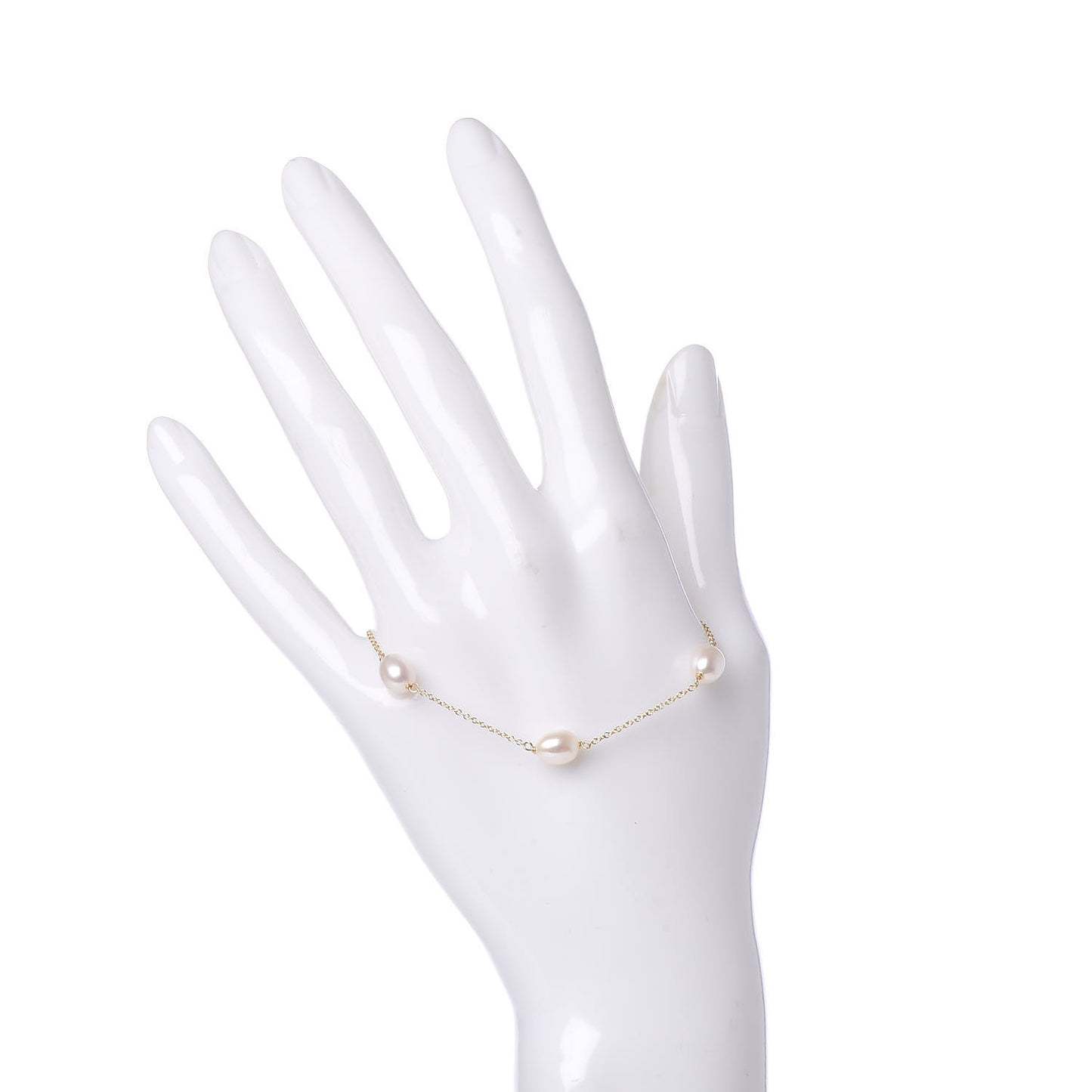 18K Yellow Gold Pearl 6-6.5mm Elsa Peretti Pearls By The Yard Bracelet