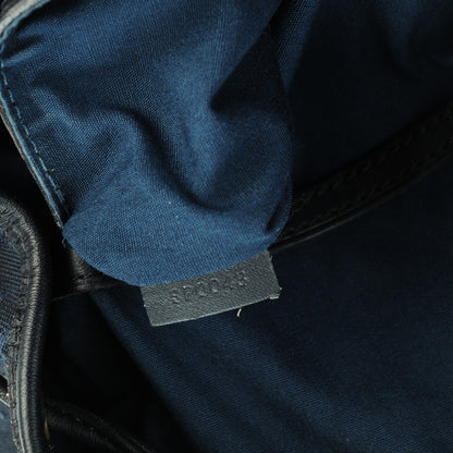 Louis Vuitton Mini Monogram Montsouris GM Backpack Blue 7 of 7