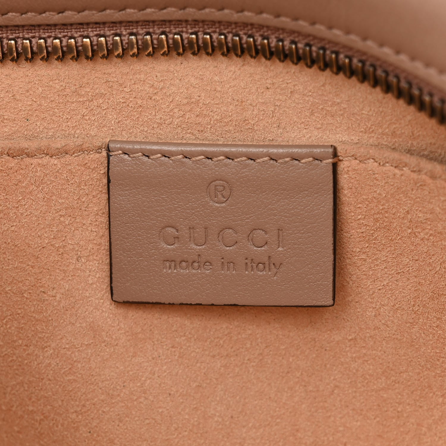 Gucci Calfskin Matelasse Small GG Marmont Chain Shoulder Bag Porcelain Rose 6 of 11