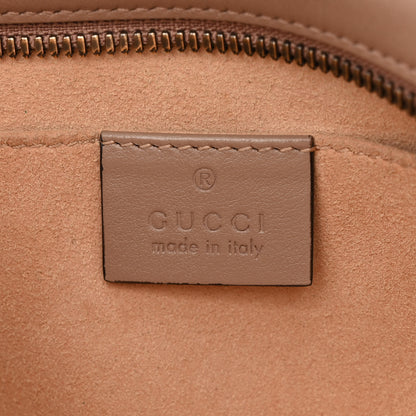Gucci Calfskin Matelasse Small GG Marmont Chain Shoulder Bag Porcelain Rose 6 of 11