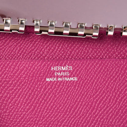 Hermes Epsom Vision II Agenda Cover Rose Pourpre 7 of 9