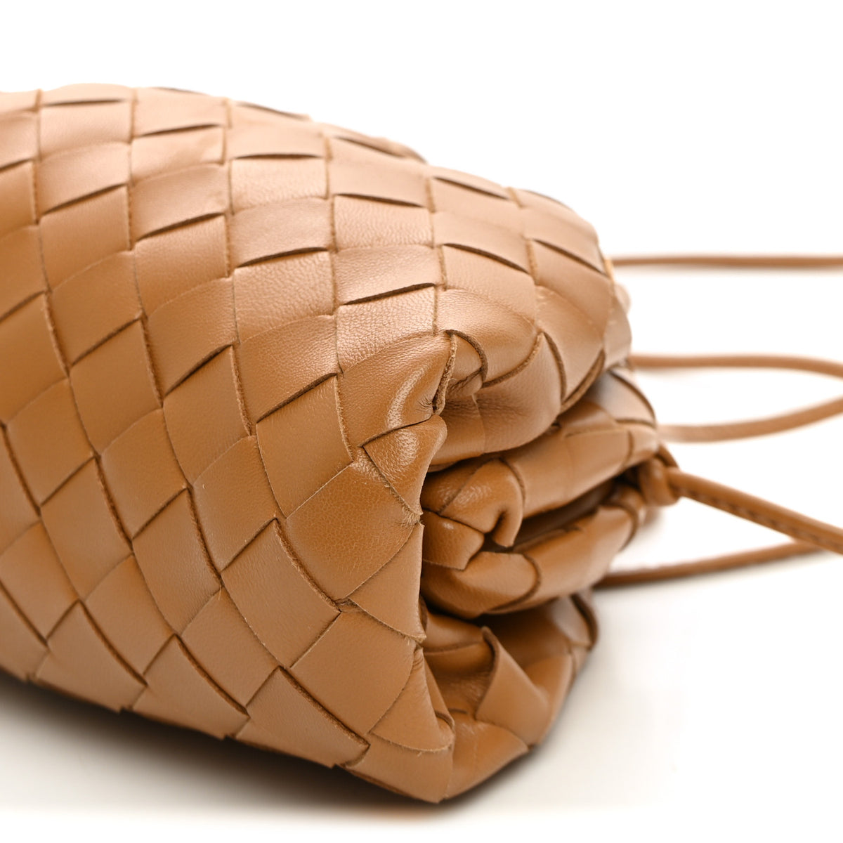 Bottega Veneta Nappa Intrecciato The Mini Pouch Carmel 10 of 10