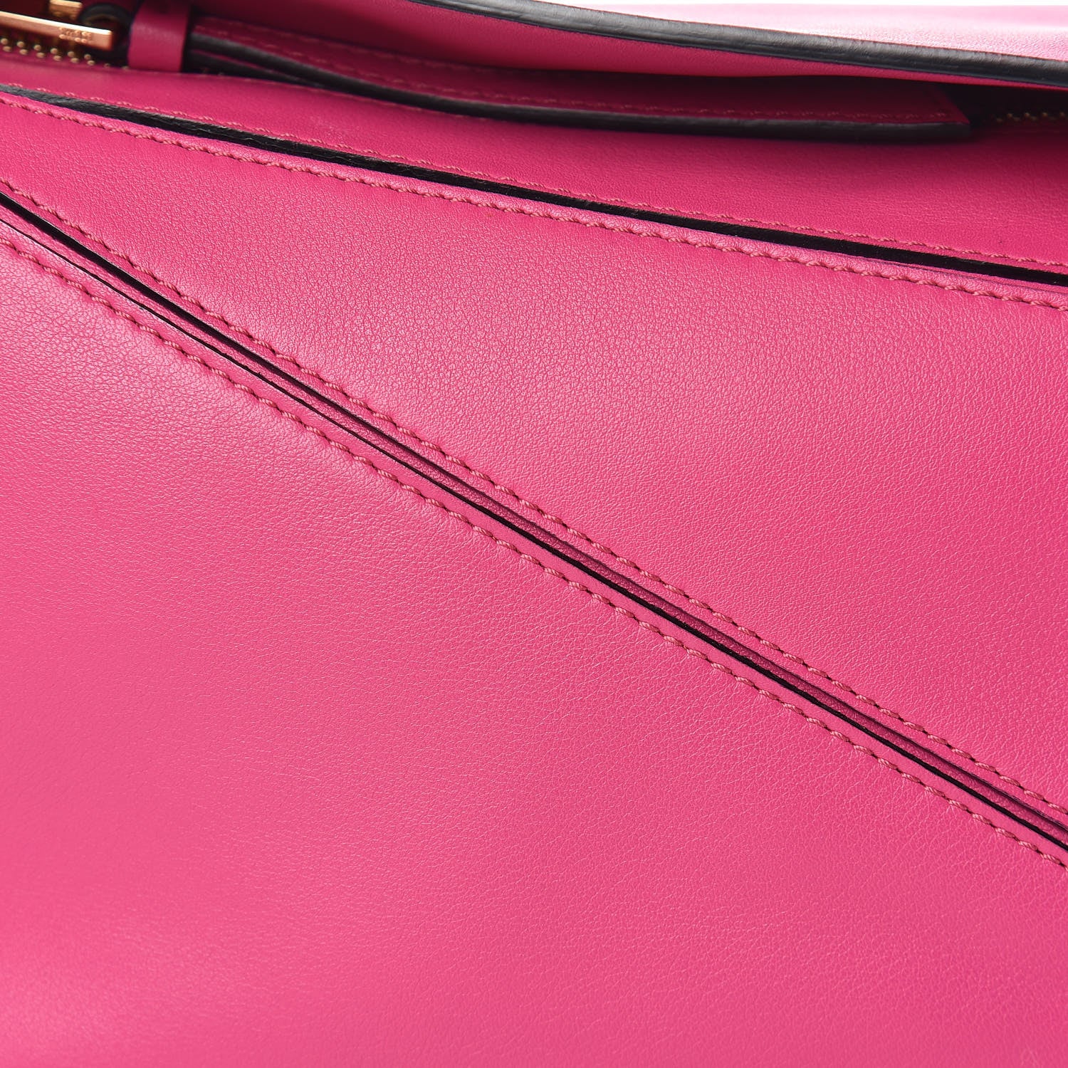Loewe Calfskin Small Puzzle Bag Fuchsia 8 of 15