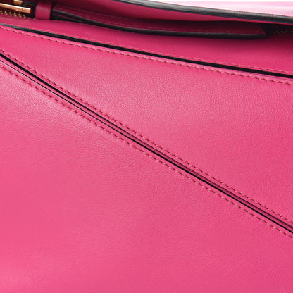 Loewe Calfskin Small Puzzle Bag Fuchsia 8 of 15