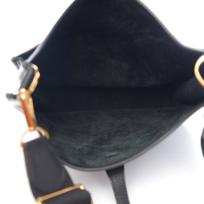 Hermes Taurillon Clemence Evelyne III PM Black 4 of 10