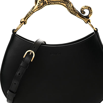 Lanvin Lambskin Cat Hobo Black 7 of 10
