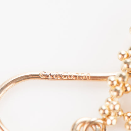 Tiffany 18K Yellow Gold Fringe Drop Earrings 4 of 4