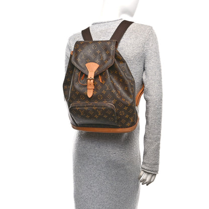 Louis Vuitton Monogram Montsouris GM Backpack 2 of 10